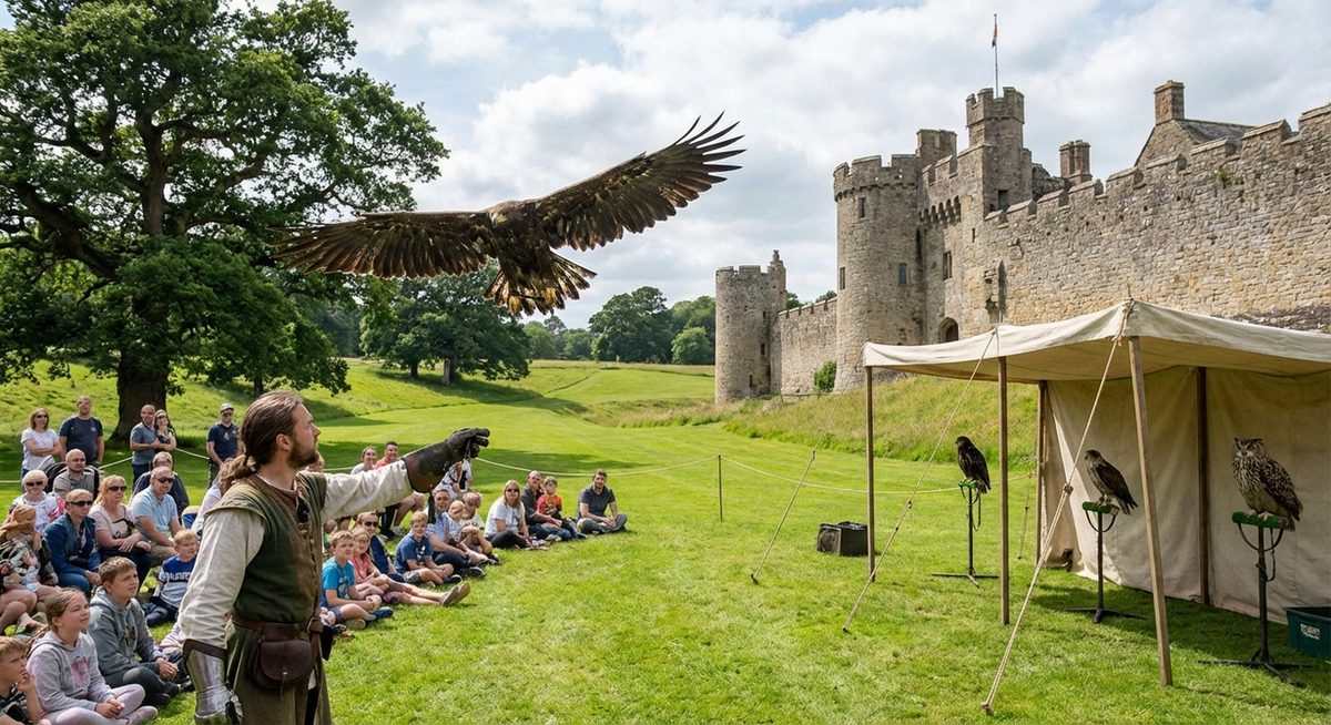 Ukázky dravců Lednice